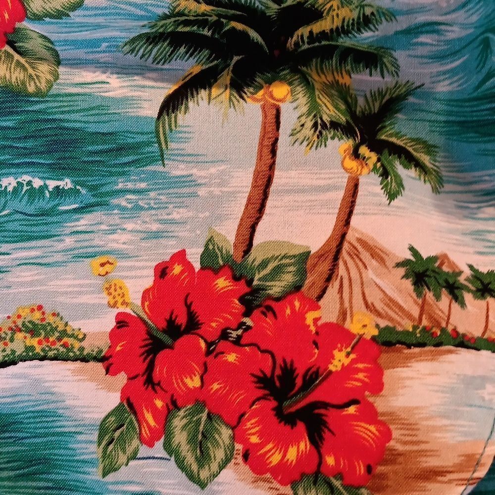 Vintage Shannon Marie Mock Sarong. Hawaiian, Tropical - Picture 11 of 12